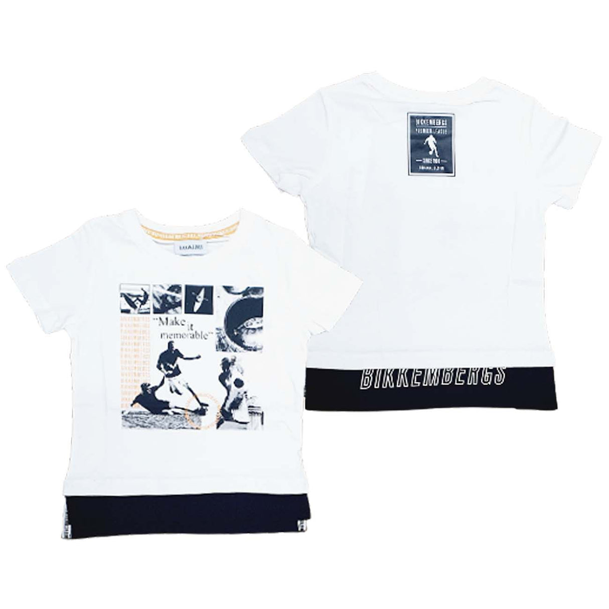 T-SHIRT  RAGAZZI BIKKEMBERGS BK0793 COTONE