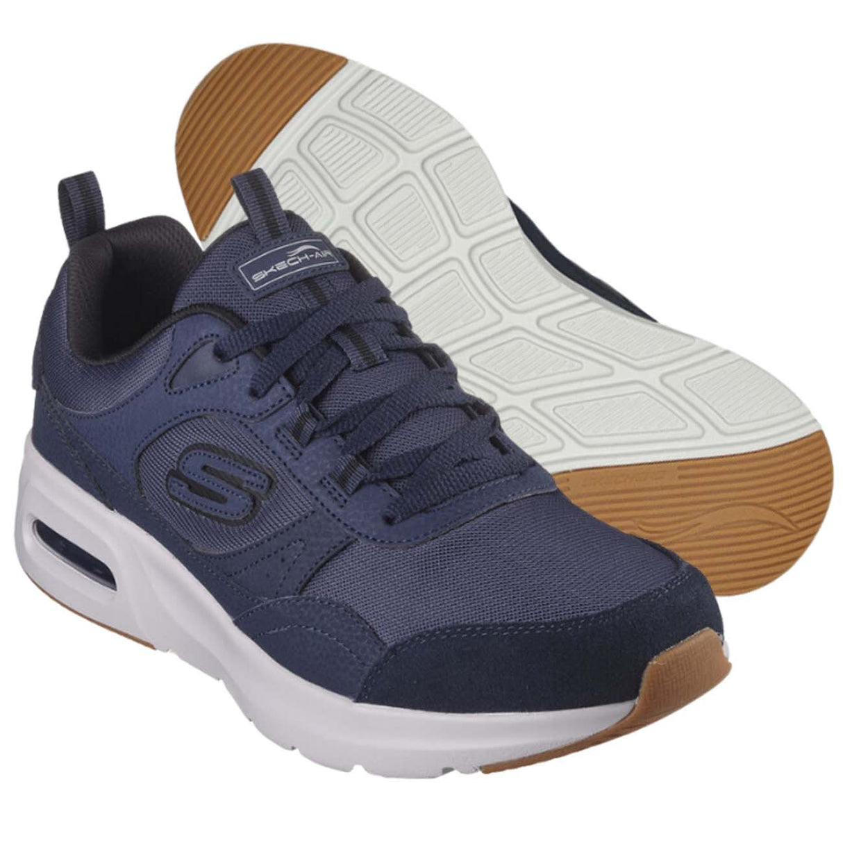 SKECHERS SHOE 232646 NVBK SHECH AIR COURT HOMEGROWN