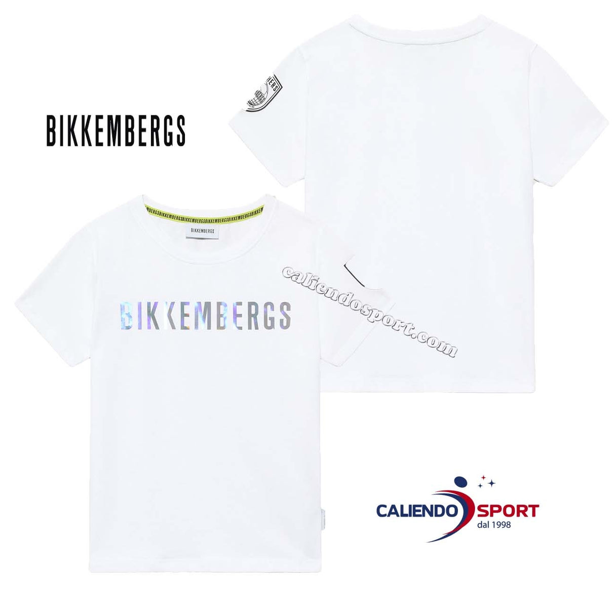 BIKKEMBERGS BK0208 COTTON CHILDREN'S T-SHIRT