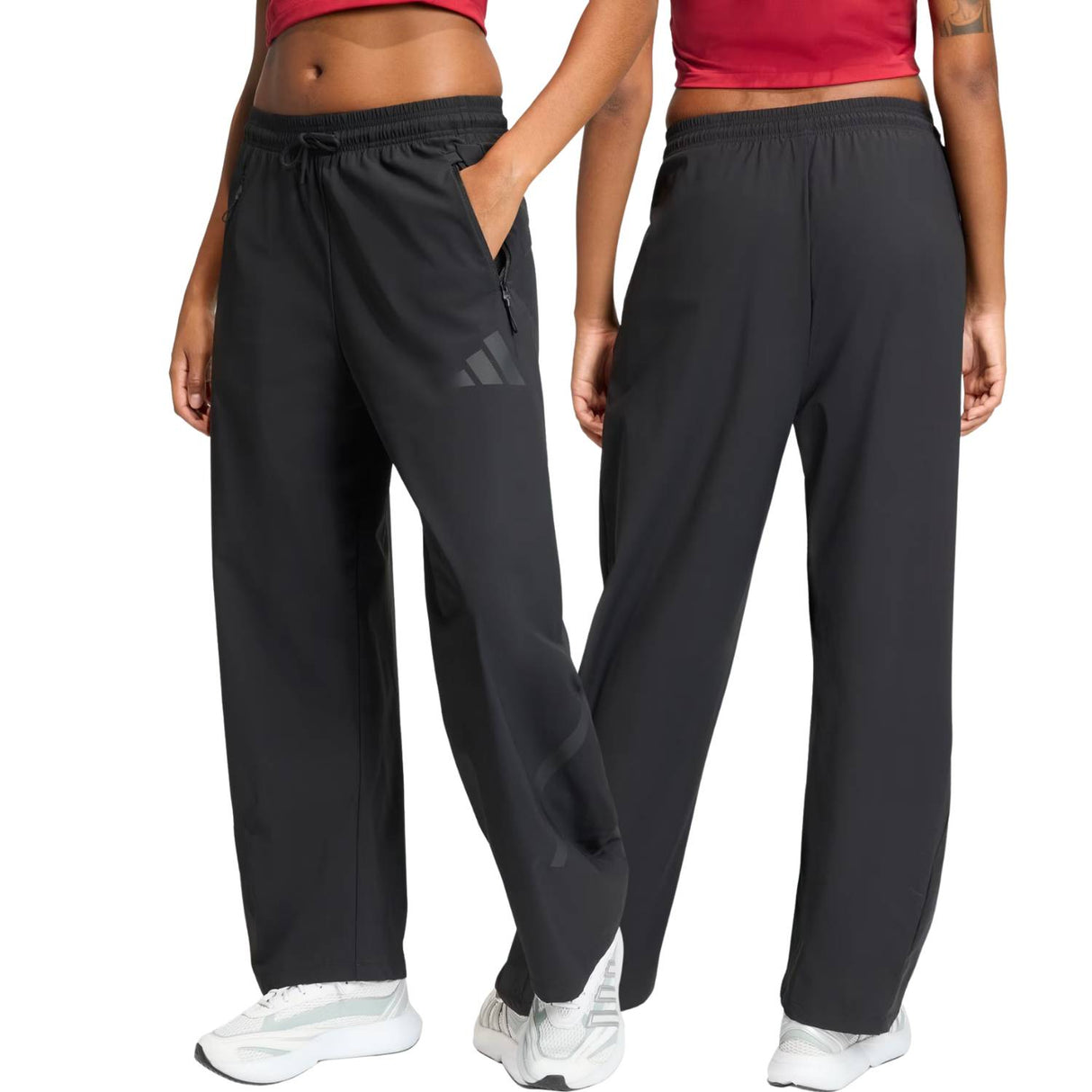 PANTALONE DONNA ADIDAS KD8477 Z N E NERO