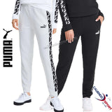 PANTALONE PUMA DONNA 581221 01 NERO COTONE AMPLIFIED