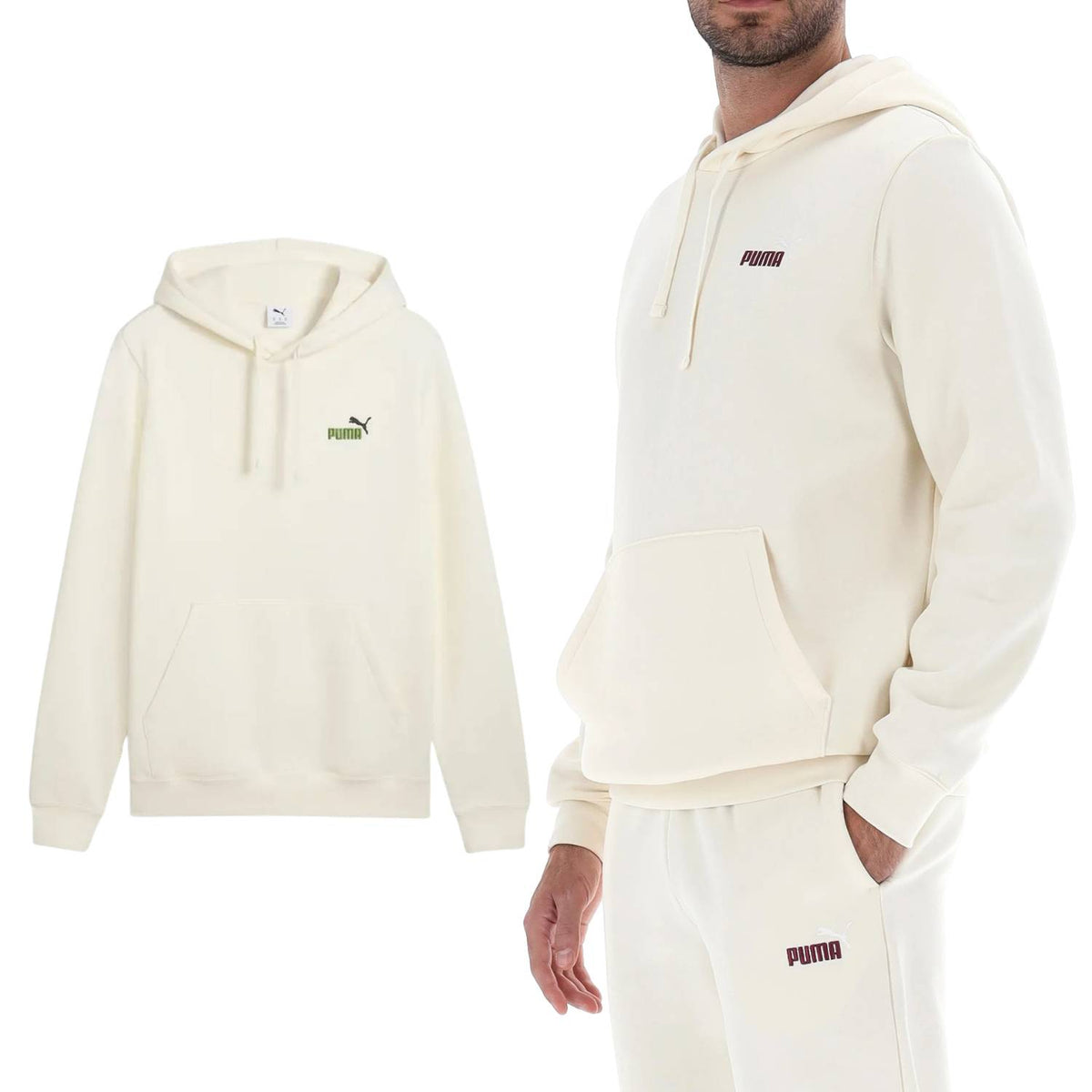 FELPA PUMA 684718 87 ESSENTIALS COTONE FELPATO