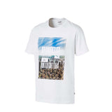 PUMA MEN'S T-SHIRT 854994 01 02 BLACK WHITE COTTON
