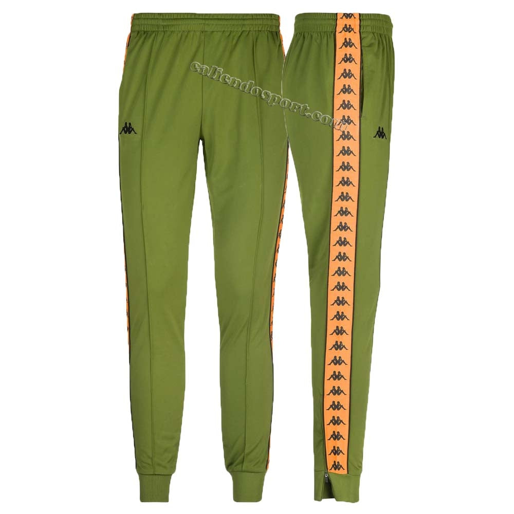 - KAPPA BANDA RASTORIA 303KUC0 A42 A38 ACETATE MEN WOMEN SLIM PANTS