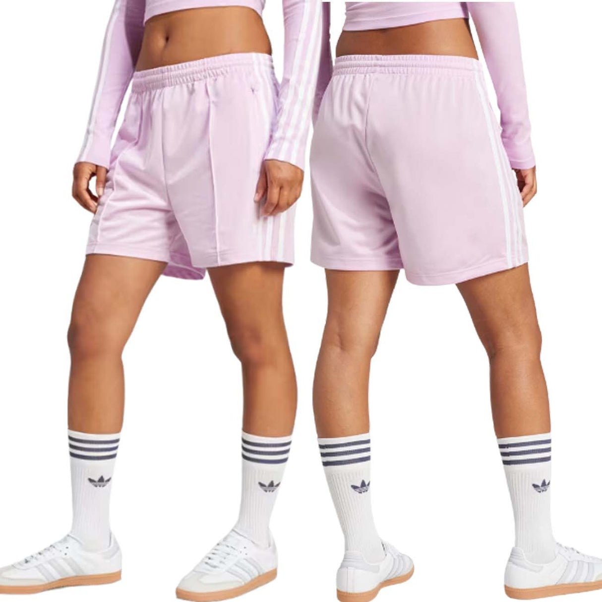 PANTALONCINO DONNA ADIDAS JD0821 FIREBIRD ROSA
