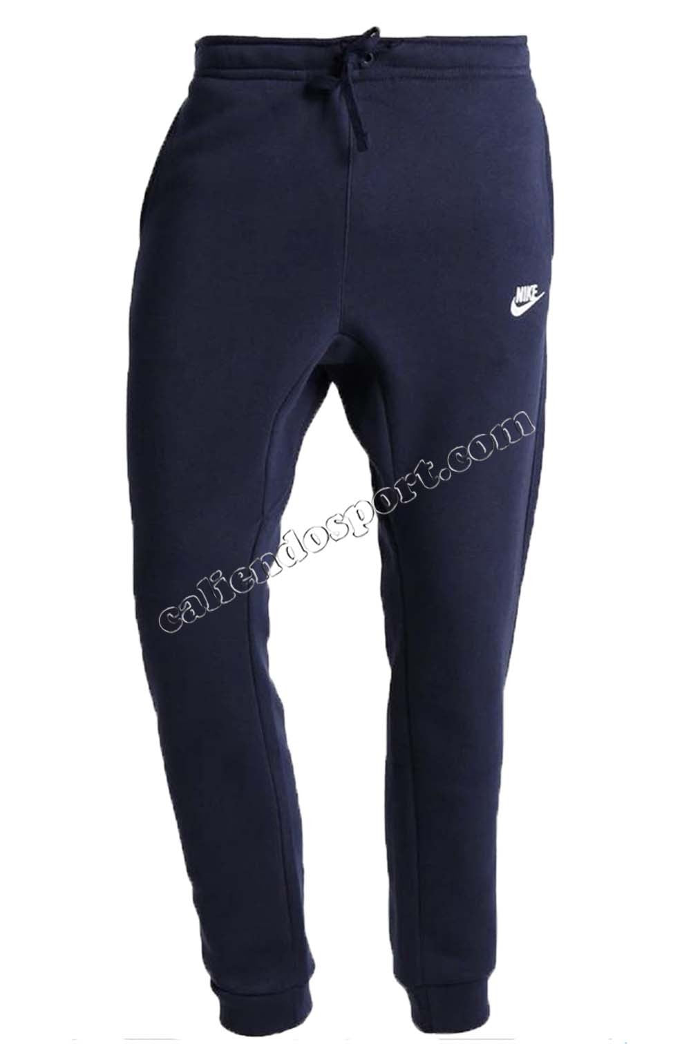 PANTALON NIKE HOMME 804408 NOIR BLEU CLUB FLEECE JOGGER RUNNING SPORT GYM CASUAL