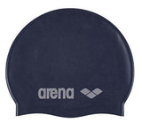 ARENA JUNIOR 91670 CLASSIC CASQUETTE SILICONE BLEU FUCHSIA DENIM PISCINE MER PLONGÉE NATATION