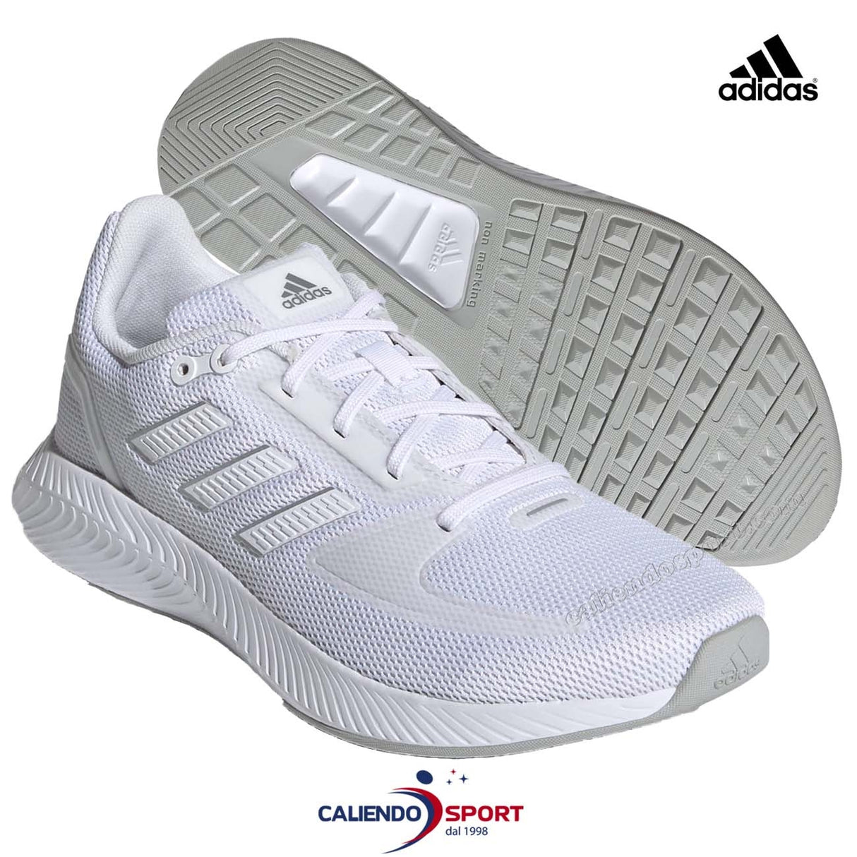 ADIDAS FY9621 UN FALCON 2.0 WHITE SHOE