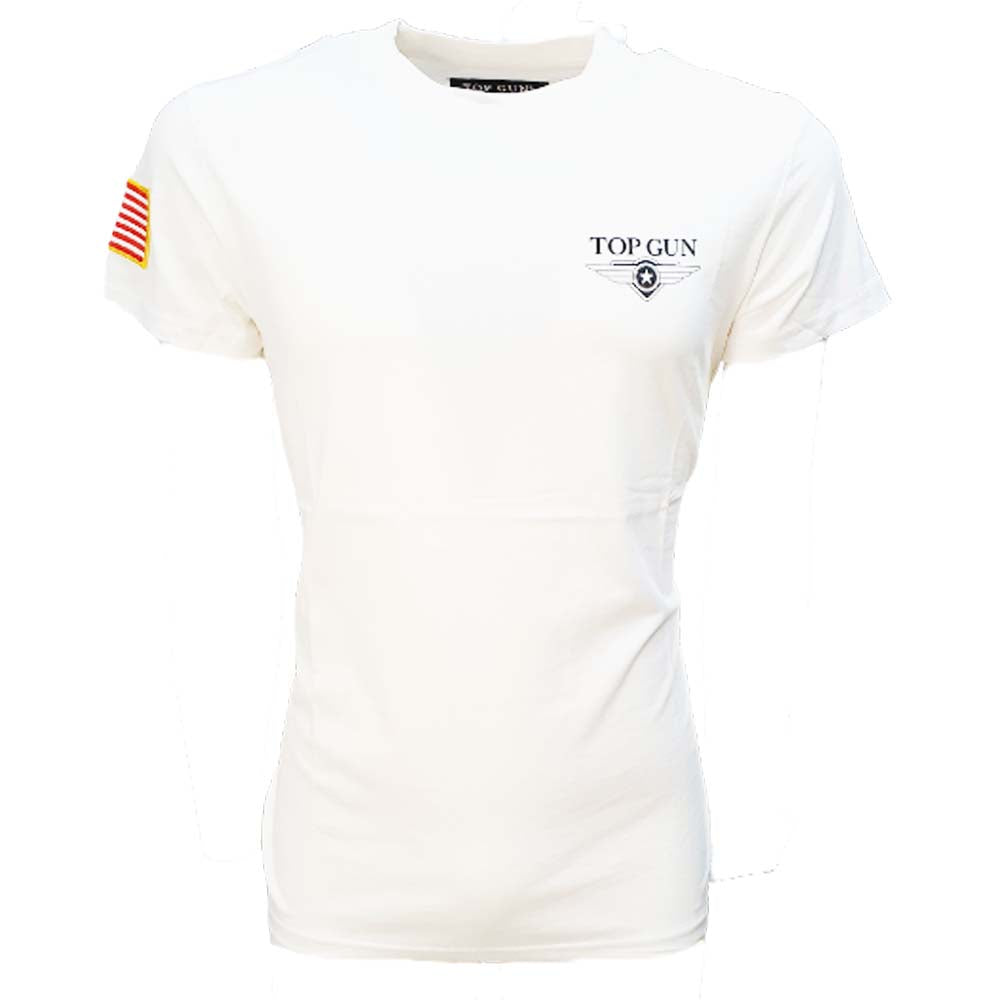 TOP GUN T-SHIRT 01G0040 SPORTS COTTON