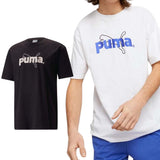 T-SHIRT EN COTON GRAPHIQUE D'ÉQUIPE PUMA 538256