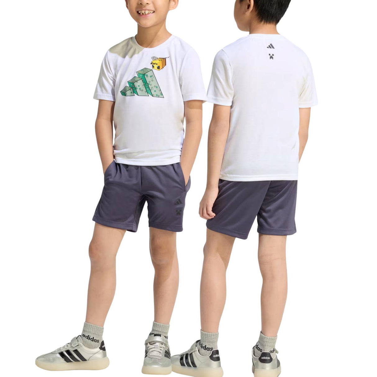 COMPLETO BAMBINI ADIDAS JZ3533 MINECRAFT SUMMER