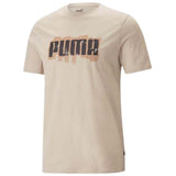 PUMA 674475 GRAPHIC COTTON LOGO T-SHIRT