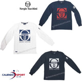 T-SHIRT À MANCHES LONGUES EN COTON SERGIO TACCHINI 3031M0007T