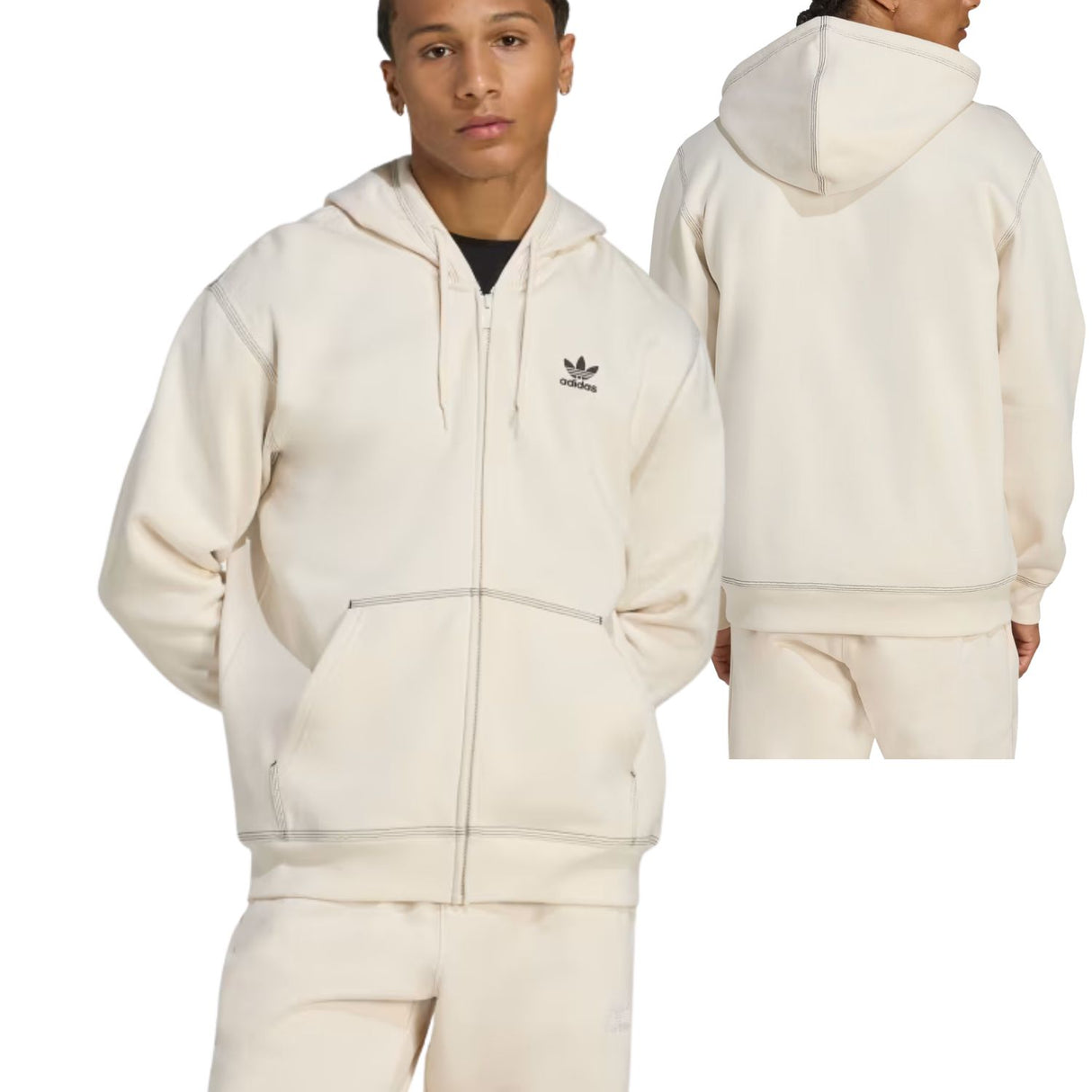 FELPA ADIDAS JW0968 ESSENTIALS COTONE FELPATO