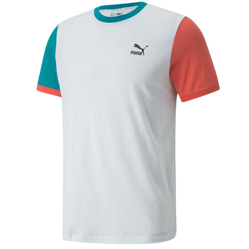 PUMA T-SHIRT 535617 BLOCK TEE COTTON