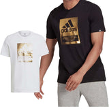 T-SHIRT GRAPHIQUE ADIDAS GS6313 GS6316 AVEC LOGO EN ALUMINIUM