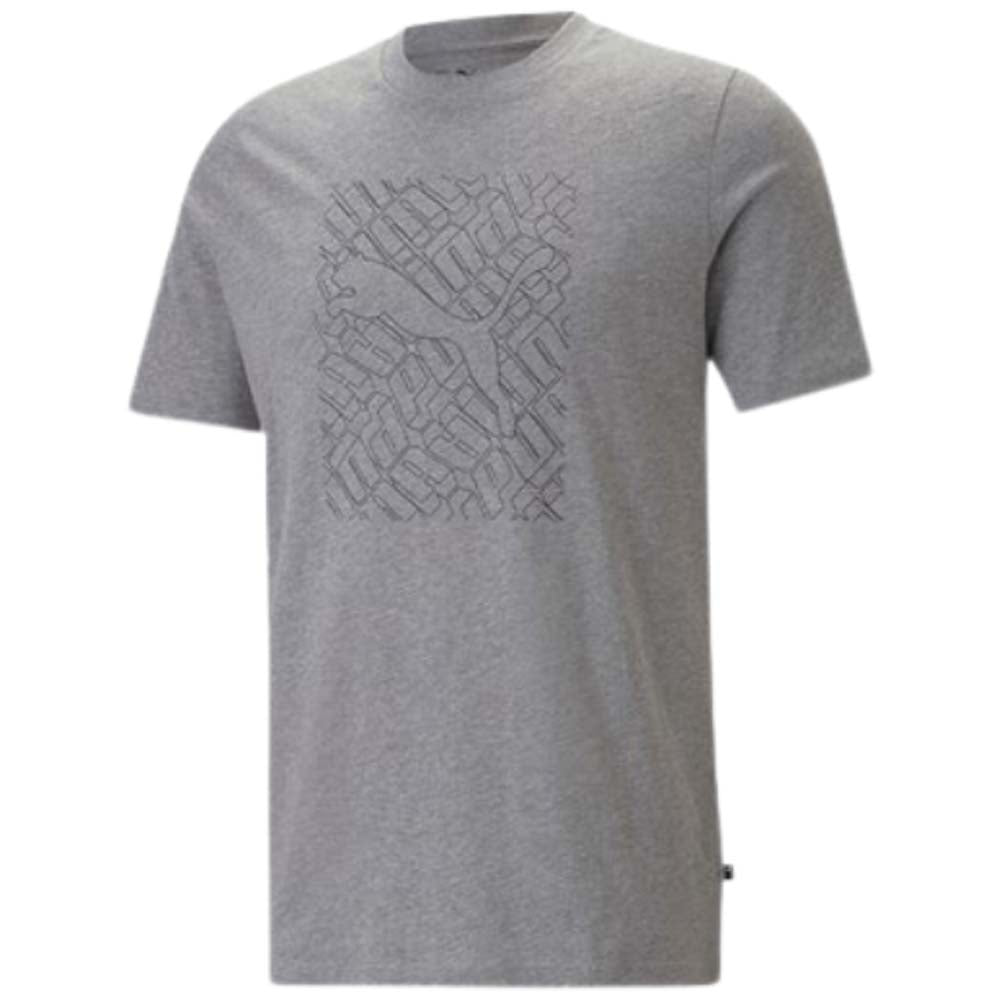 PUMA 674474 CAT GRAPHIC COTTON T-SHIRT