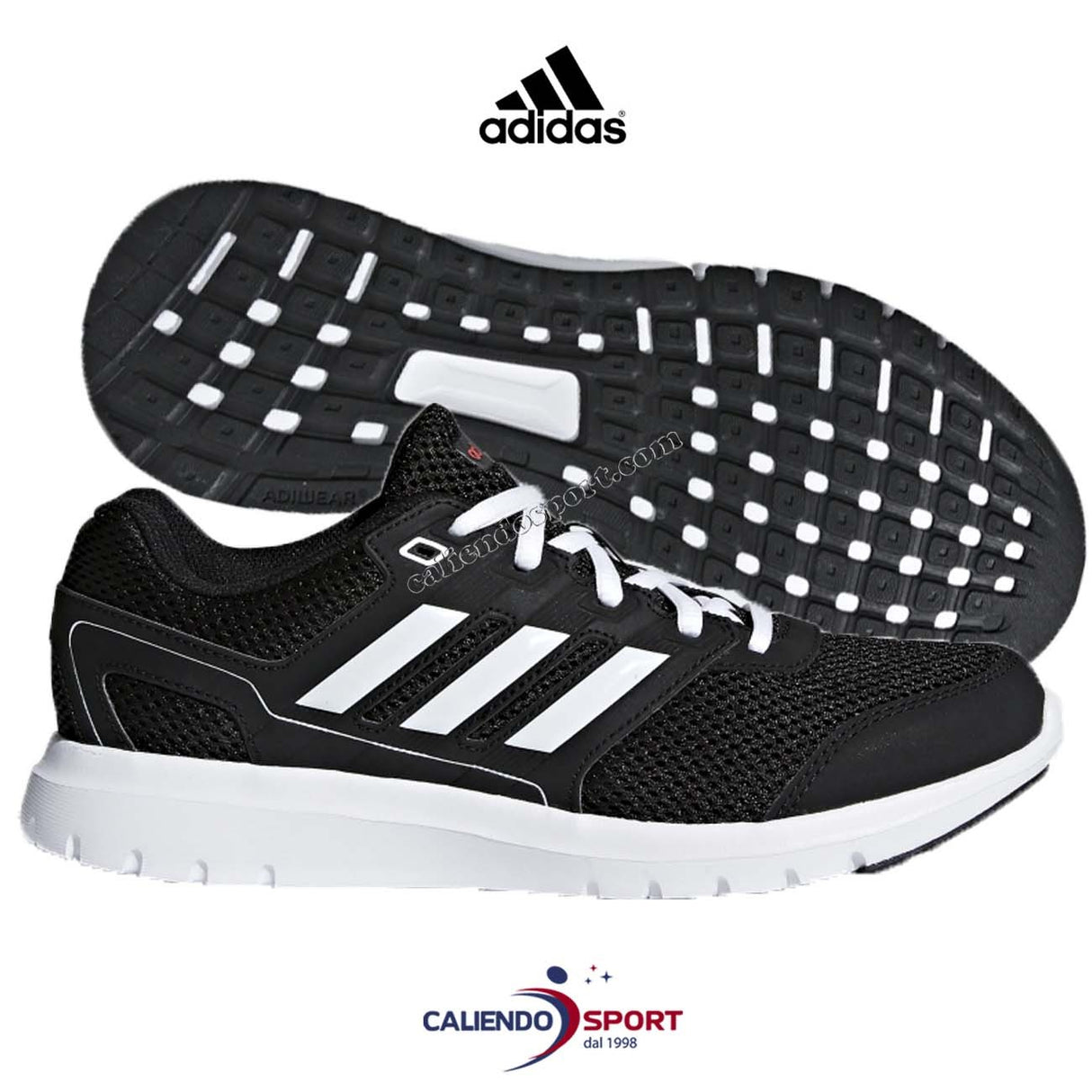 ADIDAS WOMEN'S SHOES CG4050 BLACK WHITE DURAMO LITE 2.0 – Caliendosport