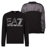 ARMANI EA7 3LPM54PJEQZ BRUSHED COTTON SWEATSHIRT
