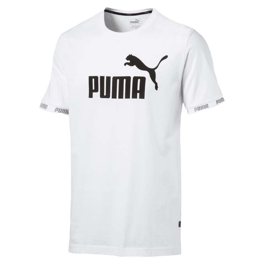 T-SHIRT UOMO PUMA 854242 01 02 NERO BIANO AMPLIFLED TEE