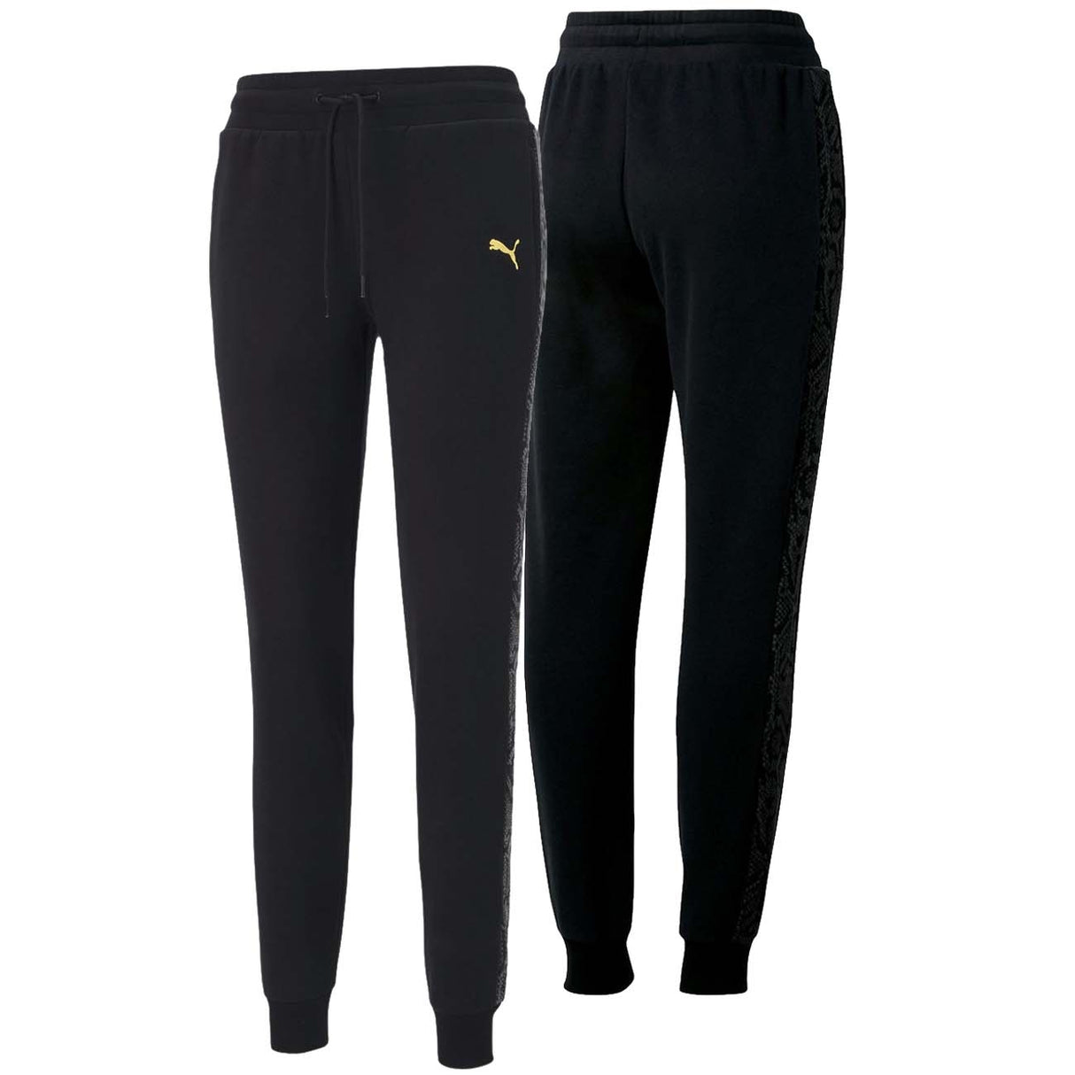 PANTALON FEMME PUMA 587150 COTON POLAIRE MÉTALLISÉ