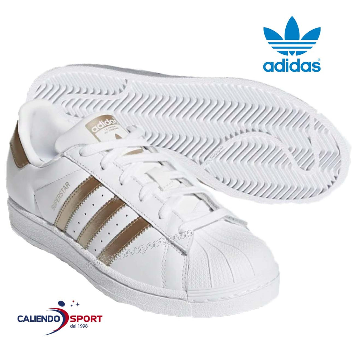 ADIDAS SUPERSTAR CG5463 WOMEN'S WHITE SHOES – Caliendosport