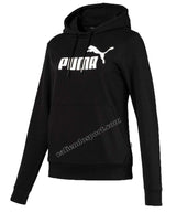 SWEAT-SHIRT PUMA FEMME 851795 02 01 NOIR BLANC COTON
