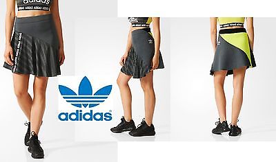 GONNA Donna Adidas Originals Sport Tempo libero Euro skirt AJ7608 GRIGIO CASUAL