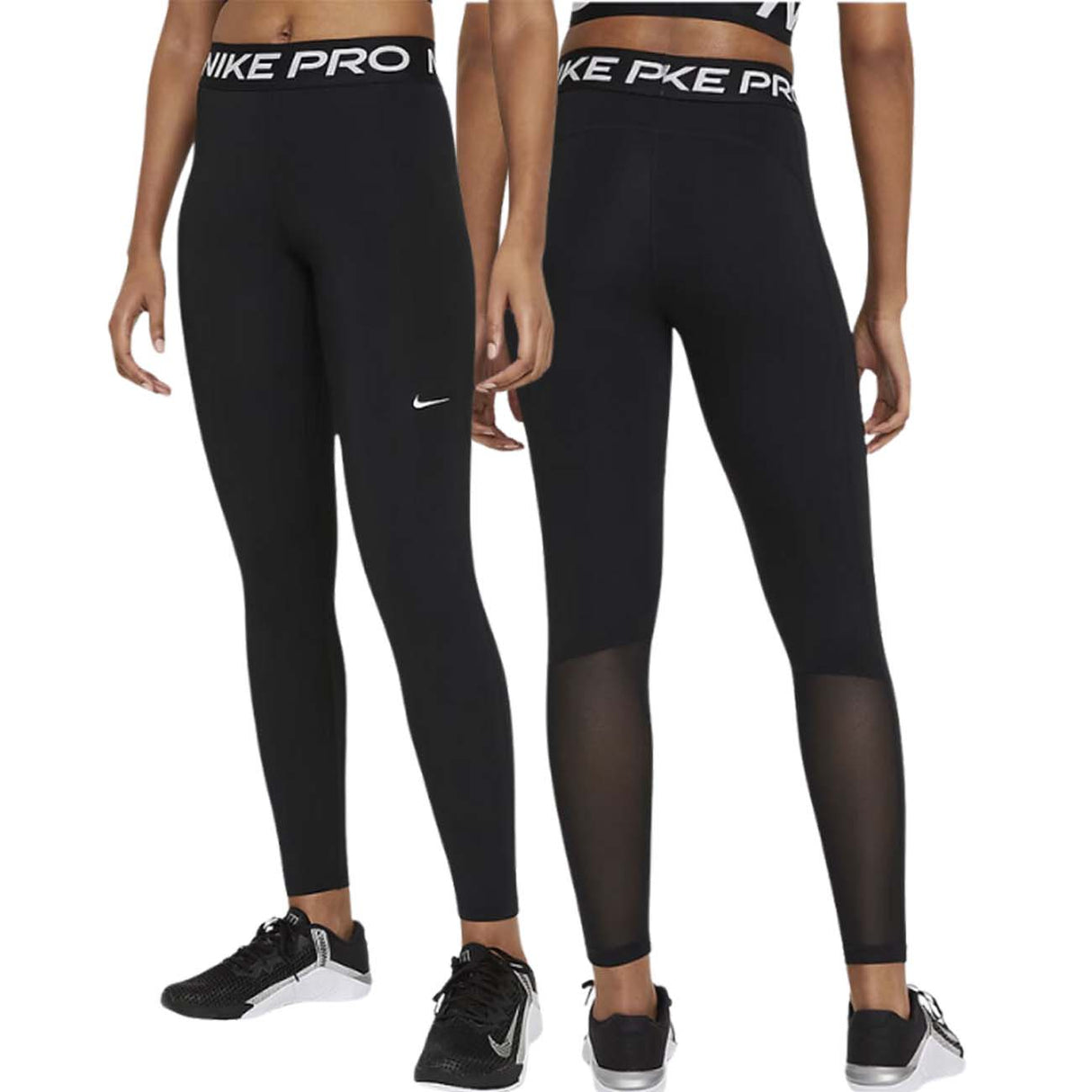 LEGGINGS DONNA NIKE CZ9779 010 PRO NERO DRI FIT