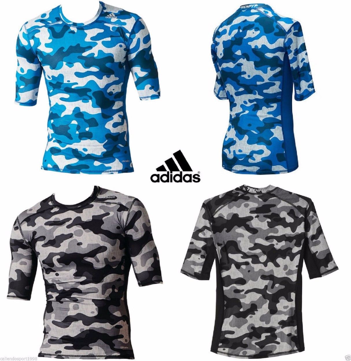 T-shirt de course à pied ADIDAS Techfit Base Sport pour homme OFFRE GYM RUNNING