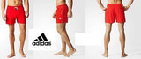 Short Nuoto Uomo Pantaloncini Rosso Mare Adidas Offerta Estate Piscina AK1903