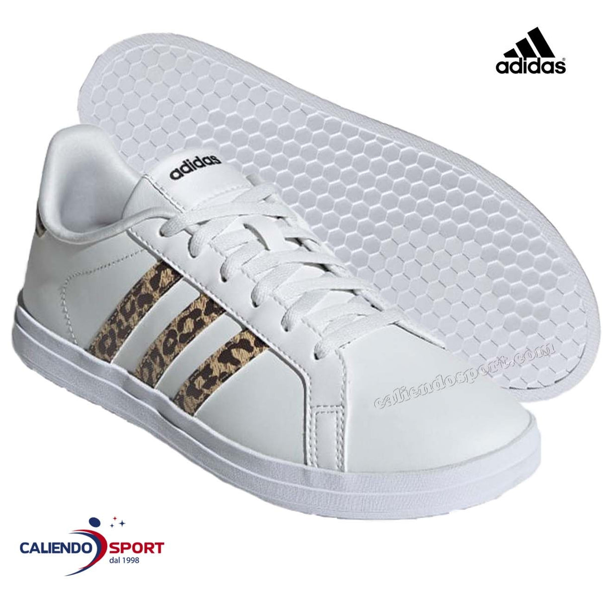 SCARPA DONNA ADIDAS FY8406 COURTPOINT BIANCO