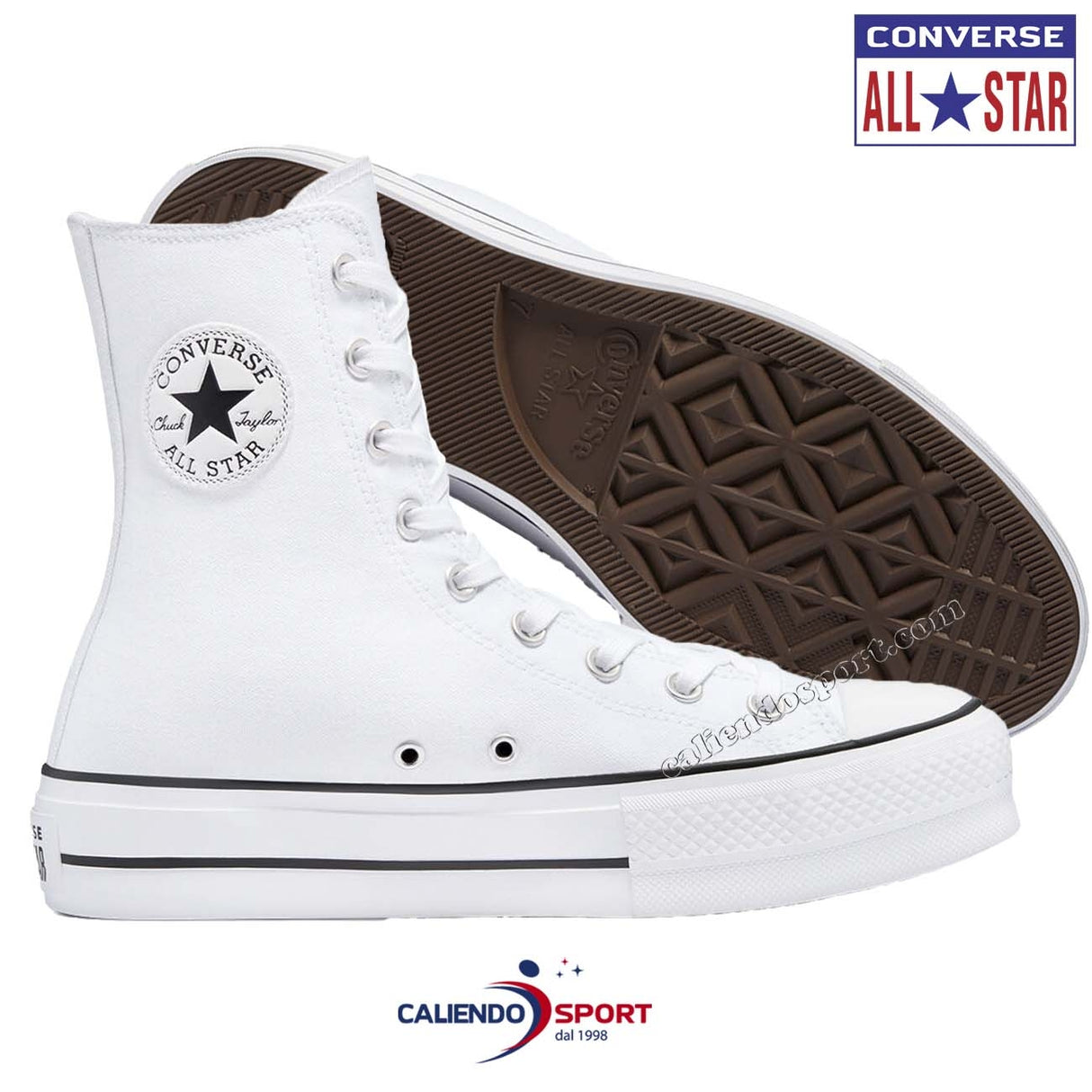 SCARPA CONVERSE 170051C PLATFORM CHUCK TAYLOR ALL STAR