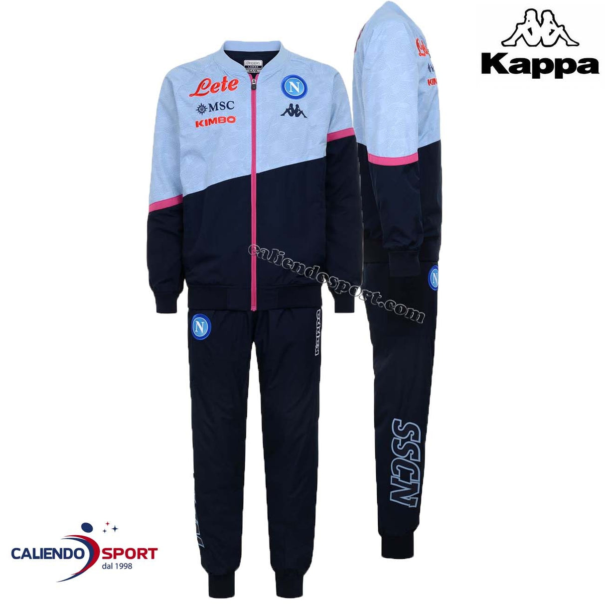 TUTA NAPOLI KAPPA 311224W A0X ASTECO MICROFIBRA
