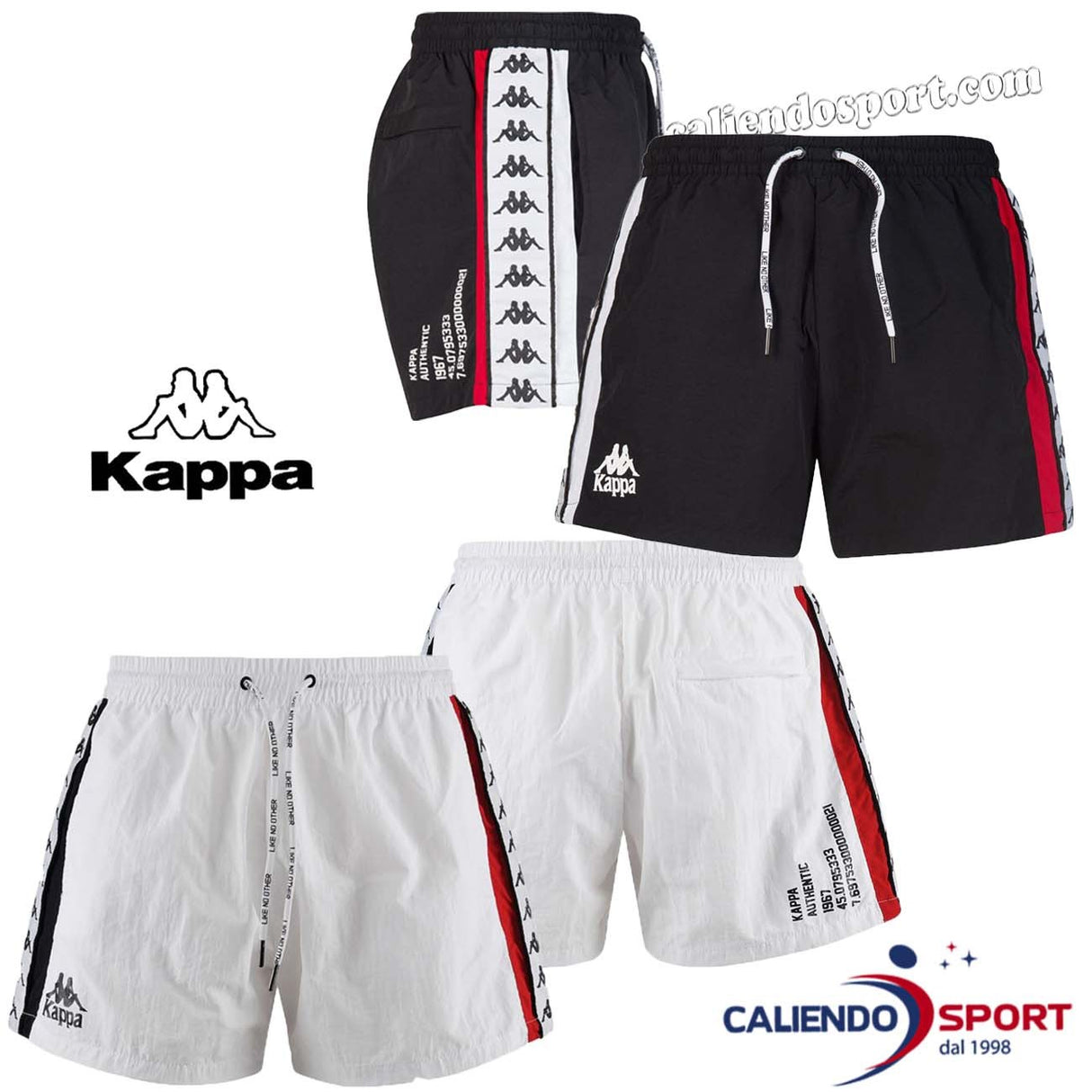 COSTUME KAPPA BANDA 304IDE0 902 901 AUTHENTIC BATEN