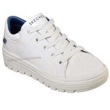 CHAUSSURES FEMMES SKECHERS 74100 STREET CLEAT BLK WHT NOIR BLANC