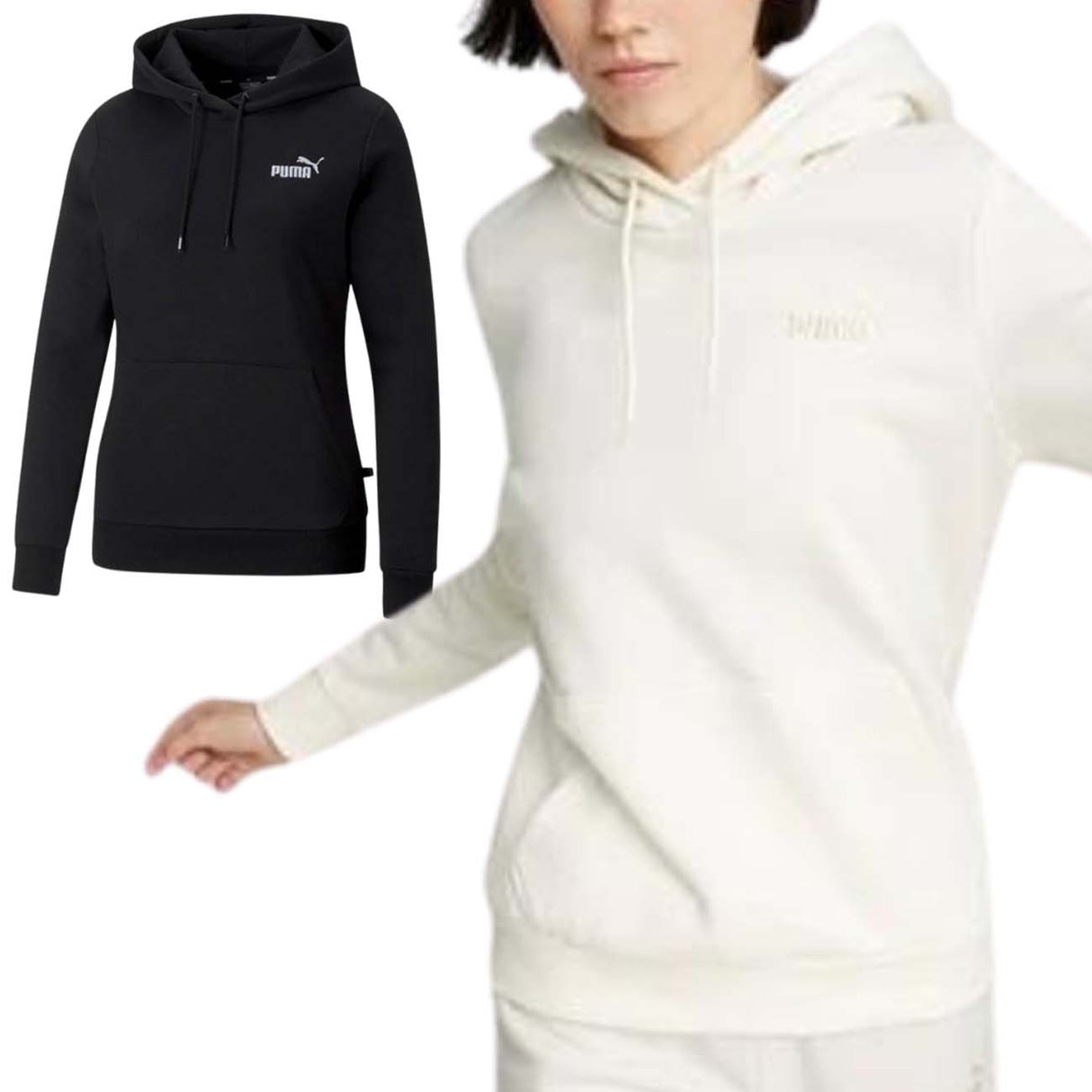 PUMA 670004 ESSENTIALS COTTON FLEECE WOMEN'S SWEATSHIRT