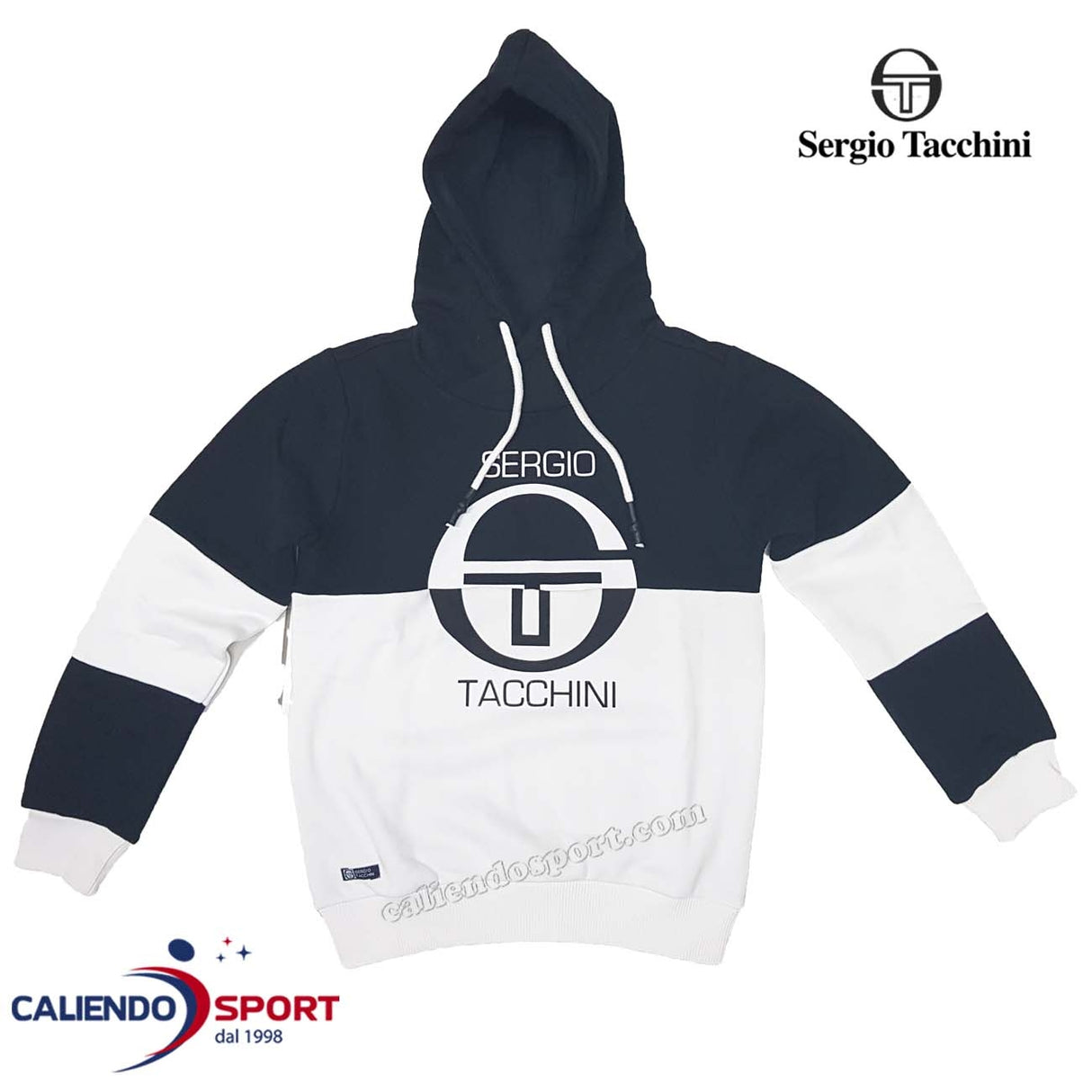 SWEAT-SHIRT À CAPUCHE NOIR POUR GARÇONS SERGIO TACCHINI 3031F0001T