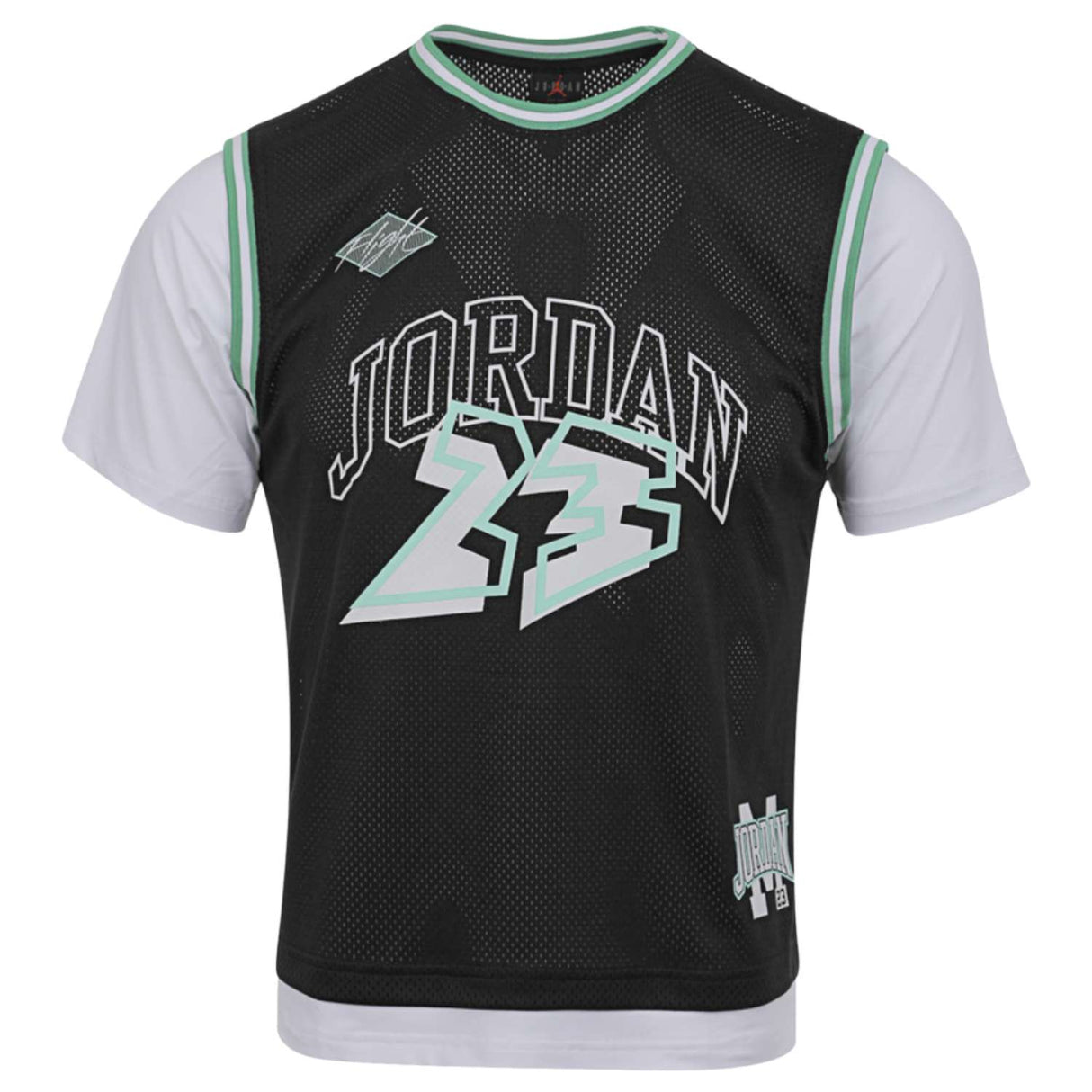 T-SHIRT RAGAZZI JORDAN 95F953 023 DYNASTY RETE NERO