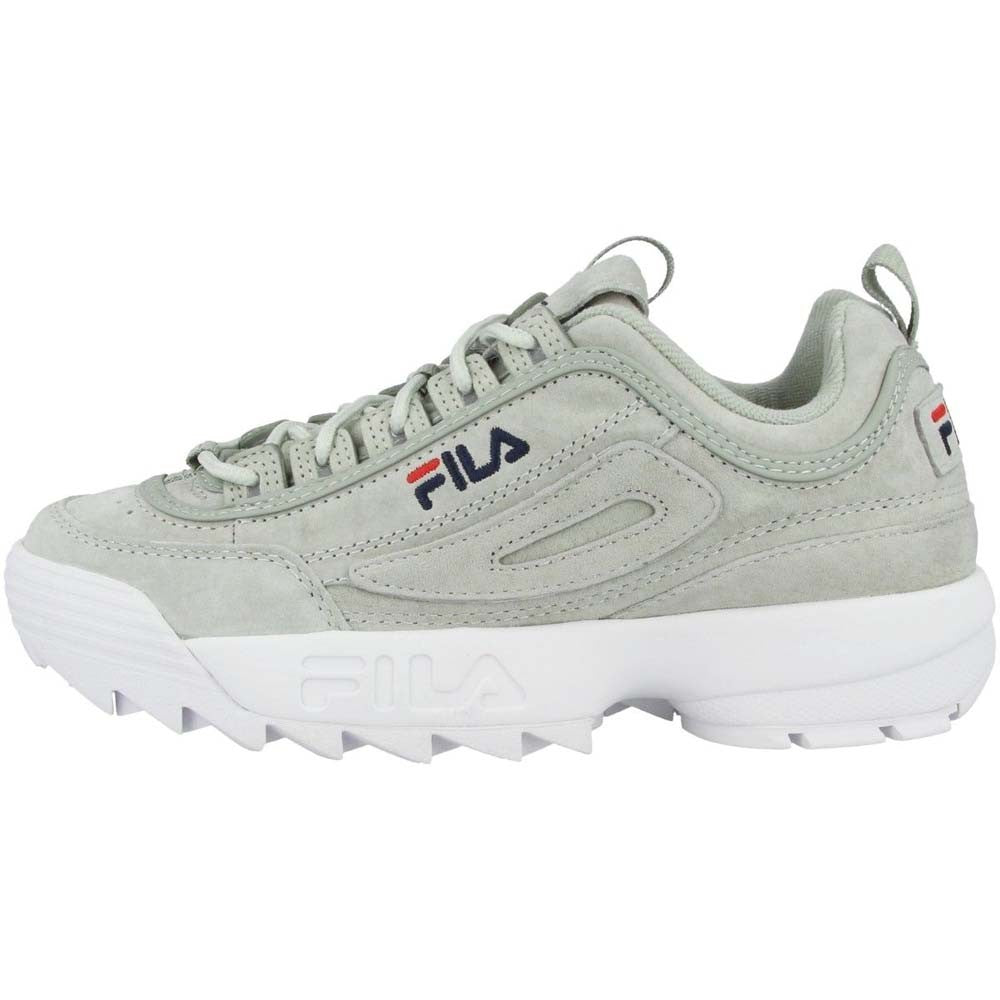 SCARPA FILA DISRUPTOR UOMO DONNA 1010302 GREY MARSALA PEACH WHIP S LOW WMN C