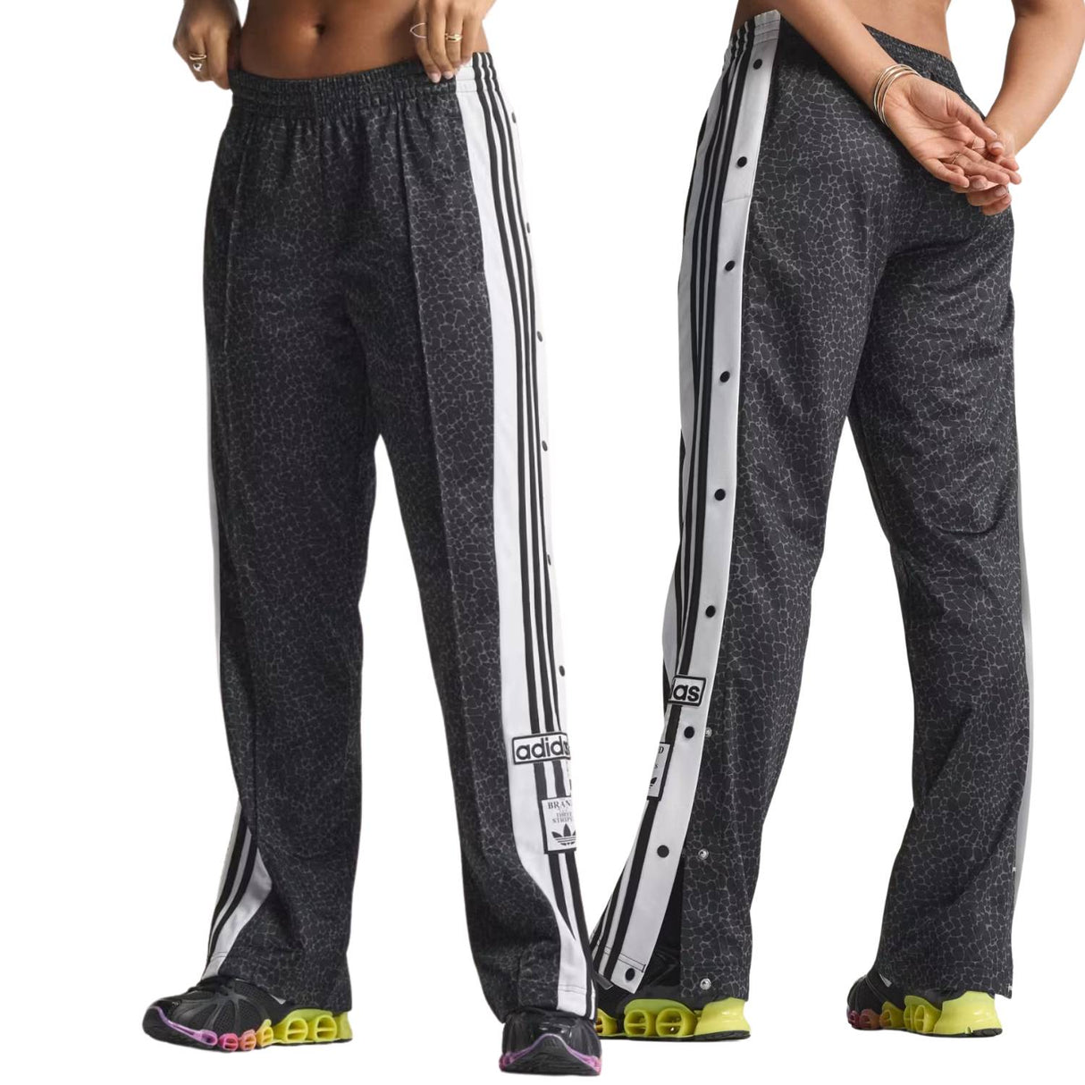 PANTALONE DONNA ADIDAS KD2830 ADI BREAK CON BOTTONI