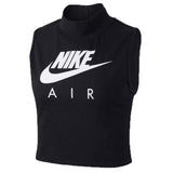 CANOTTA NIKE DONNA CJ3782 010 100 QIR NERO BIANCO