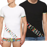 T-SHIRT EN COTON AVEC BANDE DE LOGO BIKKEMBERGS VBKT04843