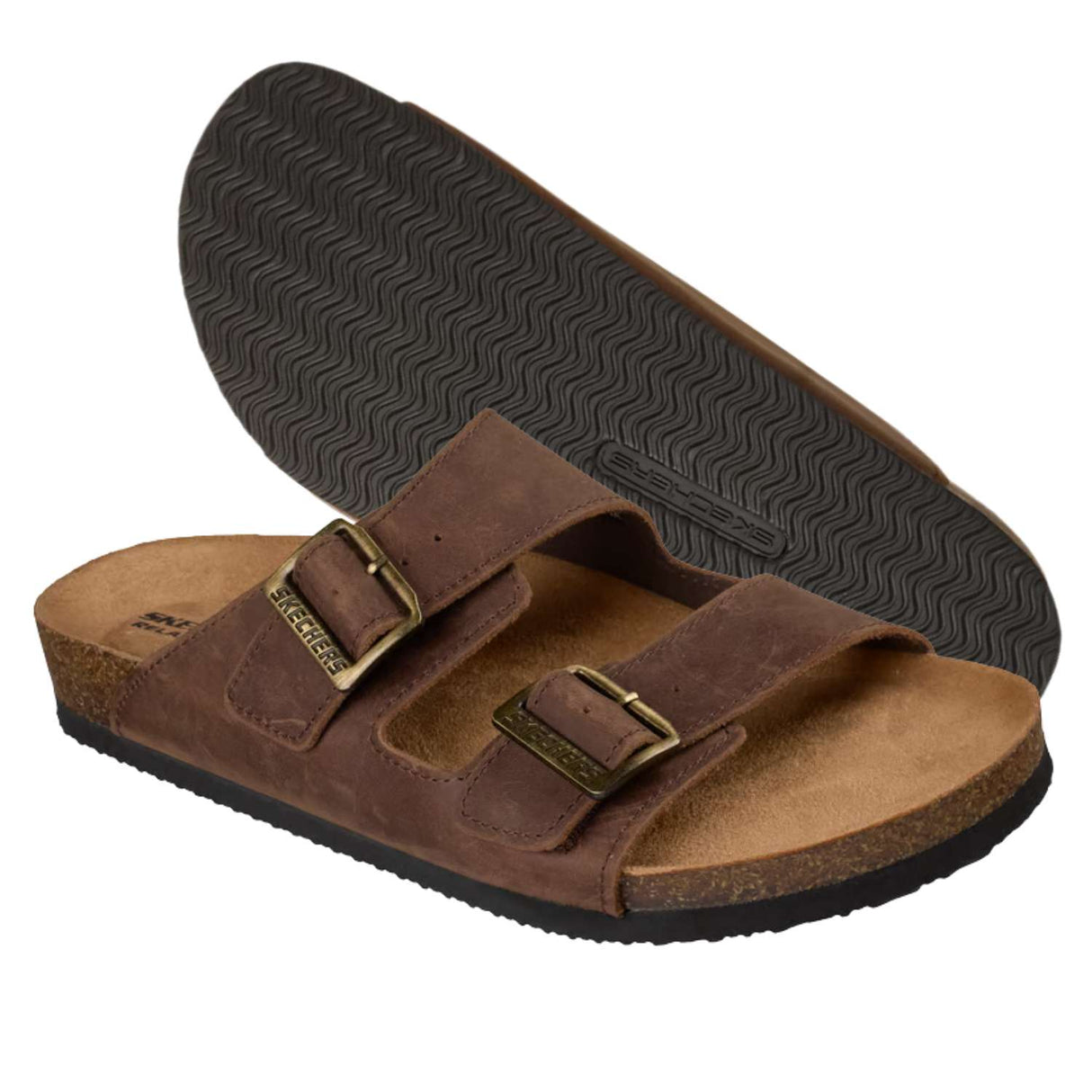 SALDALO SKECHERS 205296 CHOC RELAXED FIT AIDAN WESTMONT