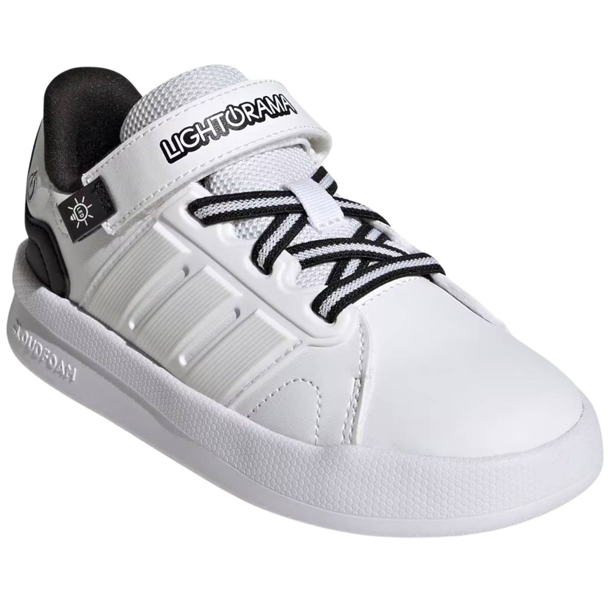 SCARPA BAMBINI ADIDAS KJ6996 LIGHTORAMA COURT LUCI