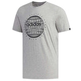 T-SHIRT ADIDAS FM6067 FM6063 NERO GRIGIO COTONE