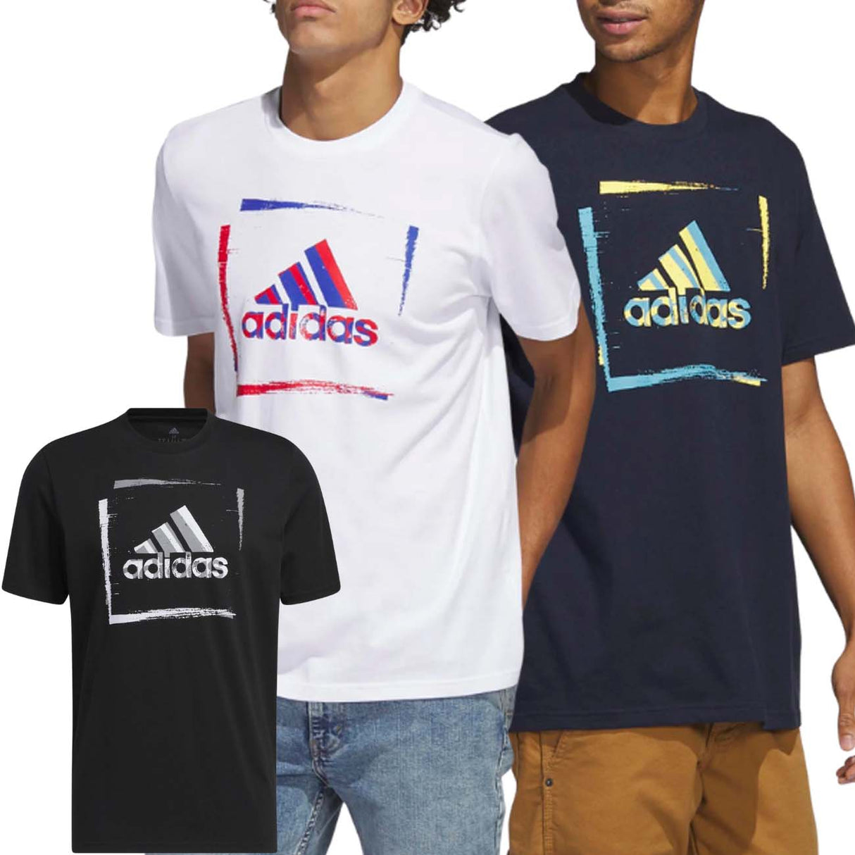 ADIDAS T-SHIRT HS2520 HS2571 HS2519 COTTON