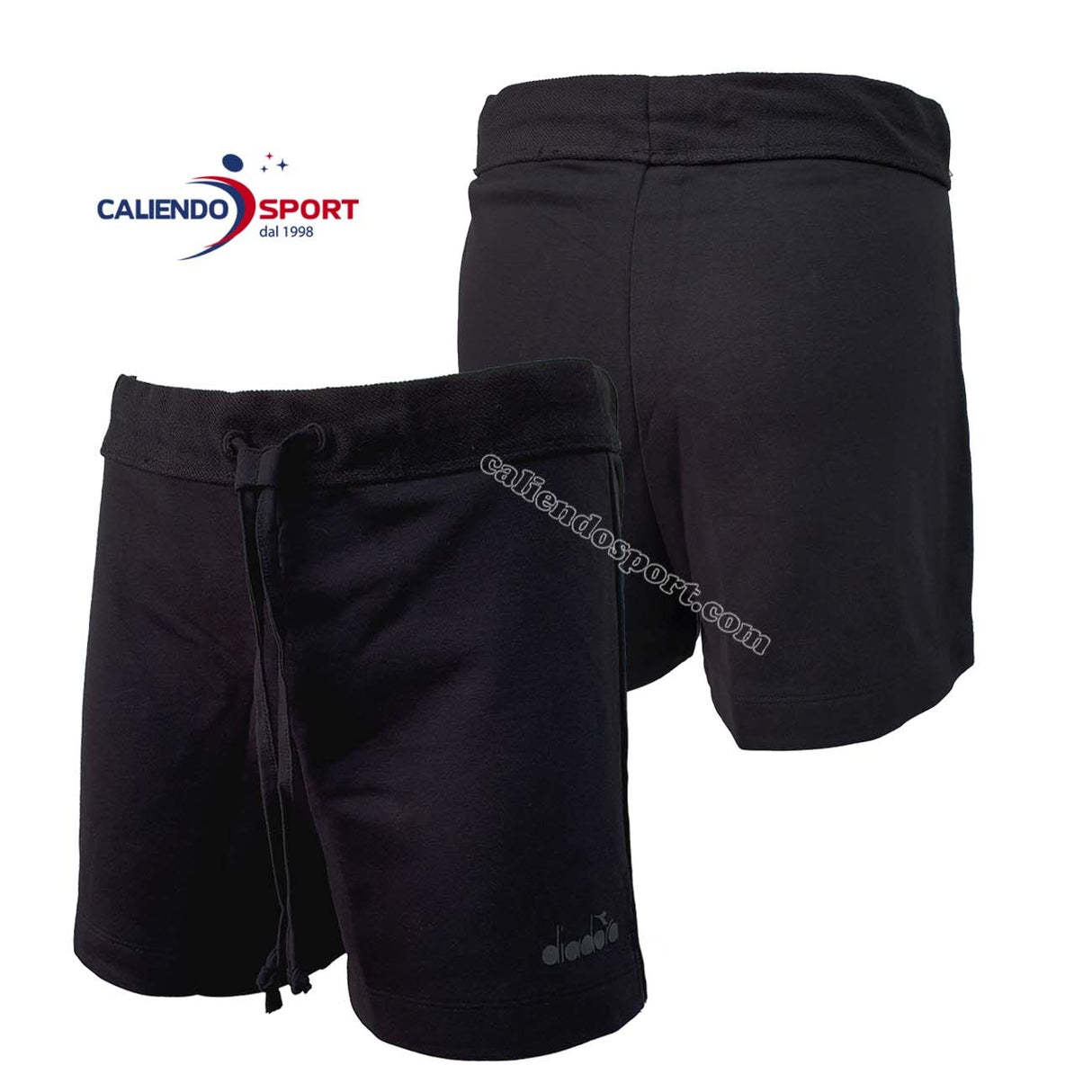 DIADORA WOMEN'S SHORTS 177105 BLACK COTTON