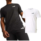 PUMA T-SHIRT 586668 02 ESSENTIALS LOGO COTTON