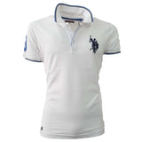 POLO UOMO 50313 U.S. POLO ASSN 3 BOTTONI COTONE